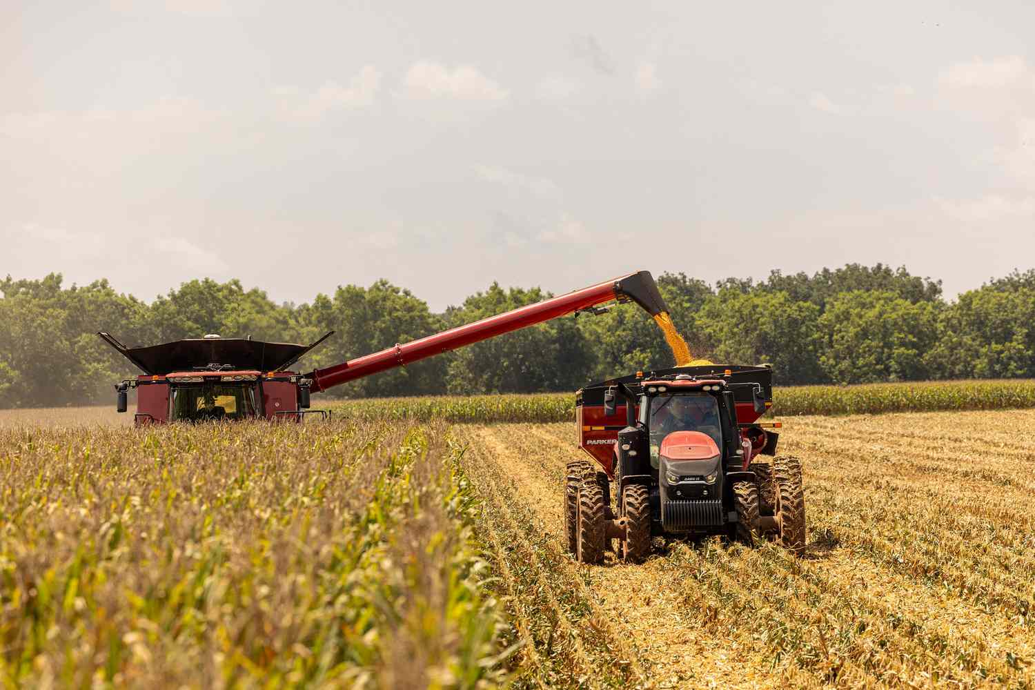 Raven Cart Automation Syncs Combine With Grain Carts During Harvest